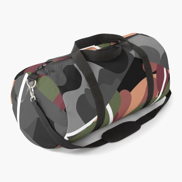 Item preview, Camouflage Hexagon - Desert Colours Negative Space Camo hexagon with a Grey Camo Hexagon designed and sold by T-RAZR.