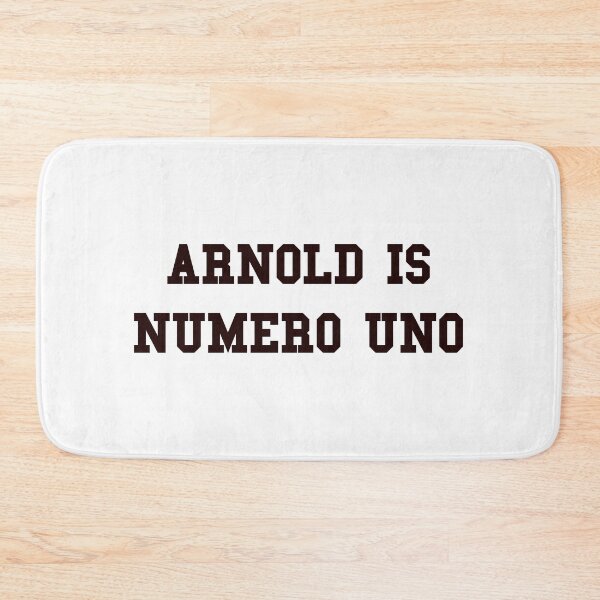 Item preview, Arnold Is Numero Uno - Arnold Schwarzenegger designed and sold by Benomi.
