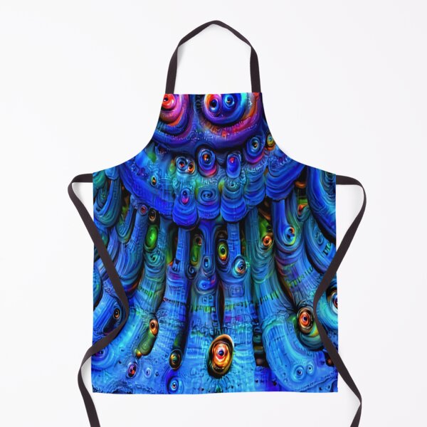 Item preview, Trippy blue fractal designed and sold by BelAnnGrey.