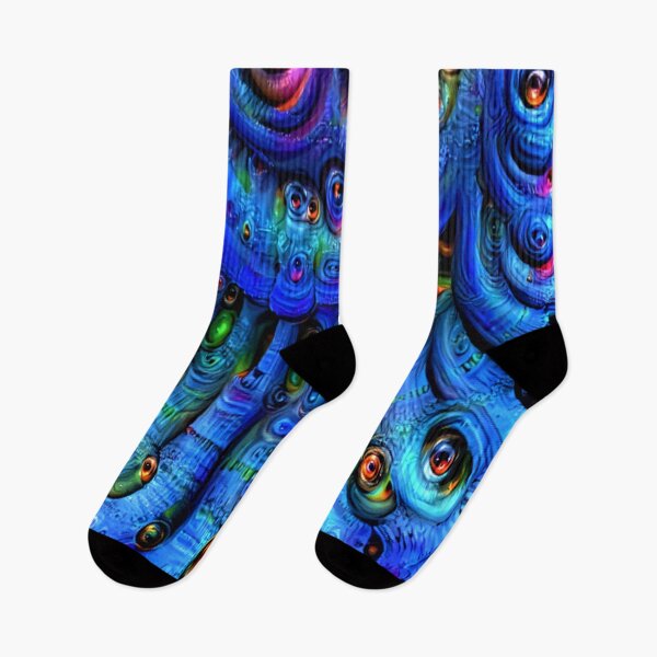 Item preview, Trippy blue fractal designed and sold by BelAnnGrey.