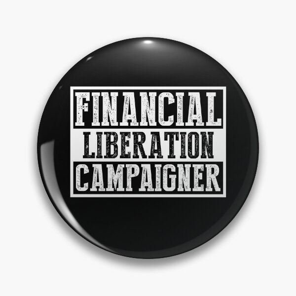 Item preview, Financial Liberation Campaigner White Design designed and sold by Voyshop.