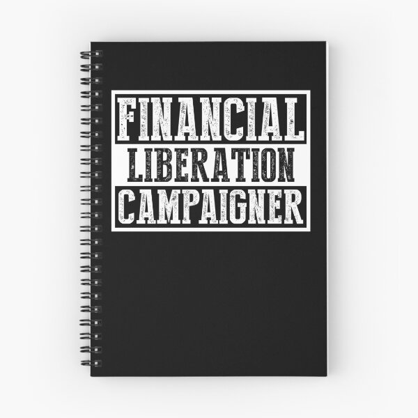 Item preview, Financial Liberation Campaigner White Design designed and sold by Voyshop.