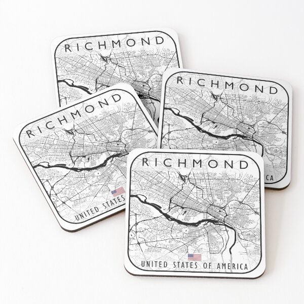 Item preview, RICHMOND MAP USA designed and sold by hatimelhag.