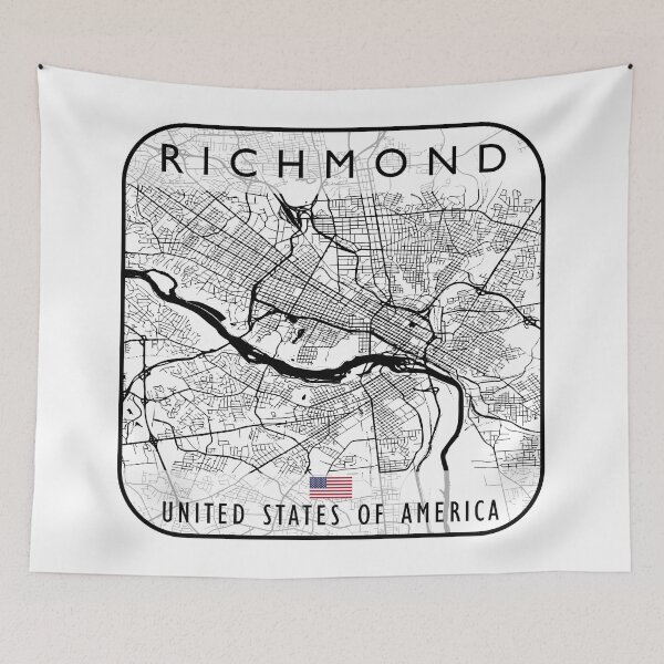 Item preview, RICHMOND MAP USA designed and sold by hatimelhag.
