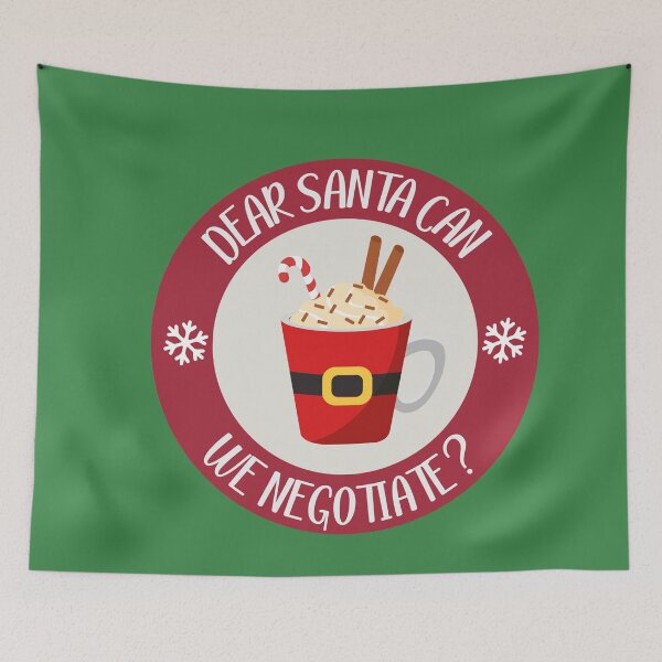 Item preview, Dear Santa can we negotiate? designed and sold by Nightlight0.