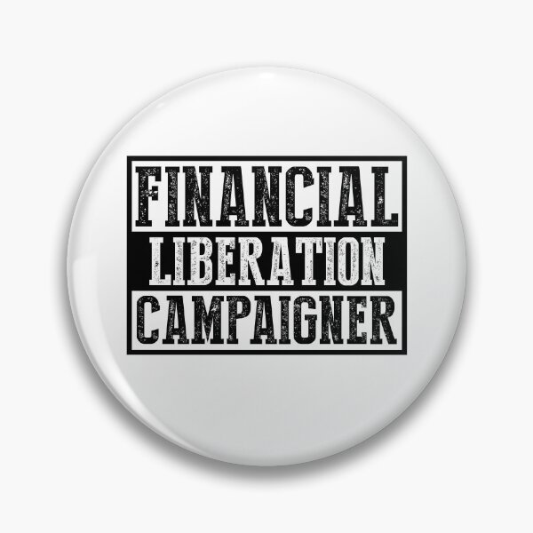 Item preview, Financial Liberation Campaigner Black Design designed and sold by Voyshop.