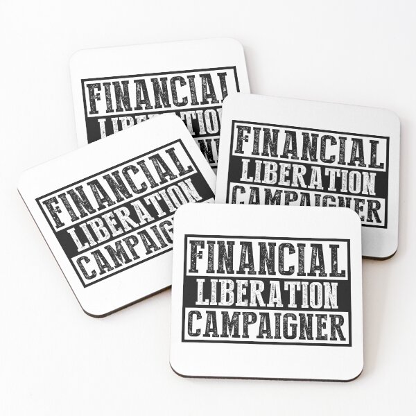 Item preview, Financial Liberation Campaigner Black Design designed and sold by Voyshop.
