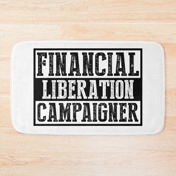 Item preview, Financial Liberation Campaigner Black Design designed and sold by Voyshop.