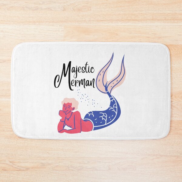 Item preview, majestic merman designed and sold by Wavavo.