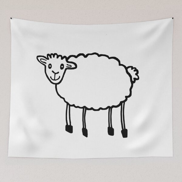 Item preview, Vax the White Sheep designed and sold by Gotoo.