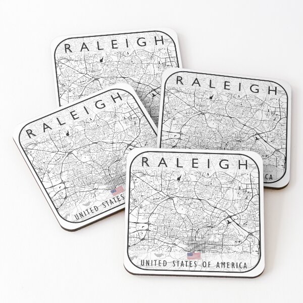 Item preview, RALEIGH MAP USA designed and sold by hatimelhag.