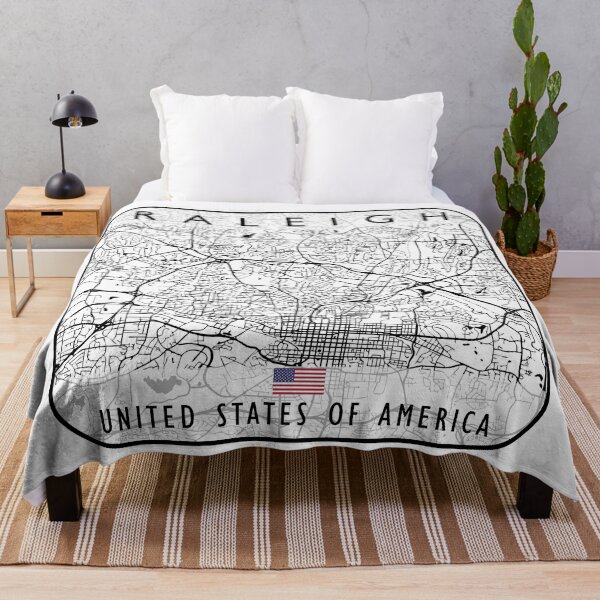 Item preview, RALEIGH MAP USA designed and sold by hatimelhag.