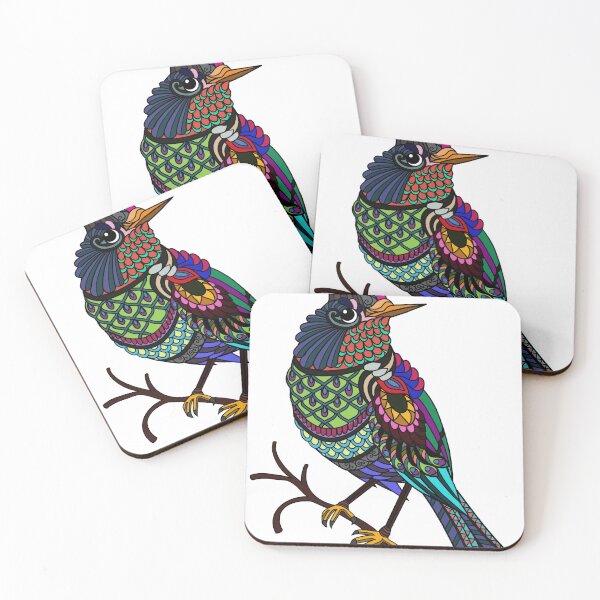 Item preview, Mandala Bird designed and sold by Erin Snedeker.
