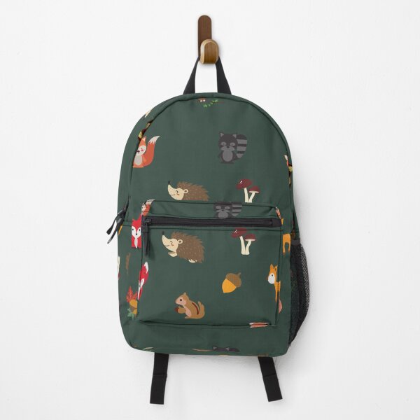 Item preview, Woodland Animals of the Forest Cute Nature Pattern Collage designed and sold by silviaol.