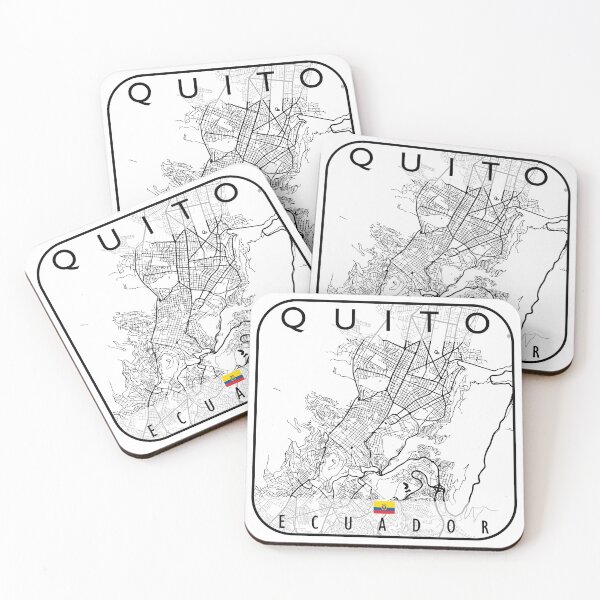 Item preview, QUITO MAP ECUADOR designed and sold by hatimelhag.