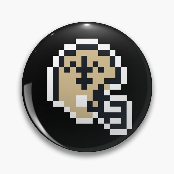 Item preview, New Orleans Saints (8-bit Football Helmet Only) designed and sold by The Armorsmith.