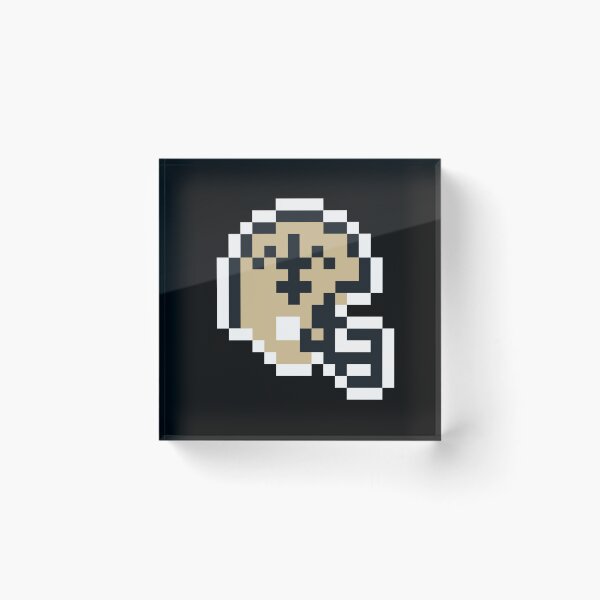 Item preview, New Orleans Saints (8-bit Football Helmet Only) designed and sold by The Armorsmith.
