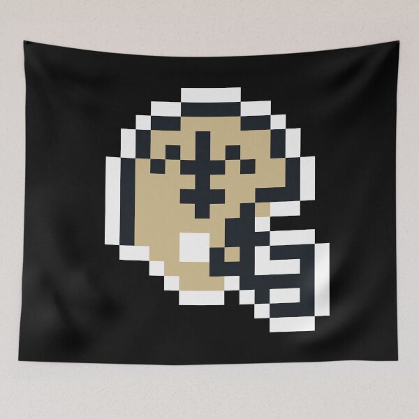 Item preview, New Orleans Saints (8-bit Football Helmet Only) designed and sold by The Armorsmith.