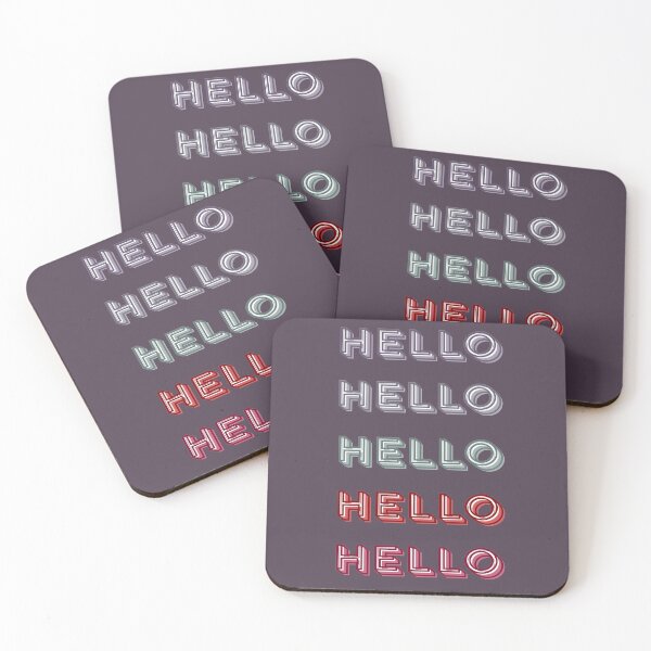 Item preview, Hello Typography - Greetings designed and sold by ViewerEqualsPhoton.