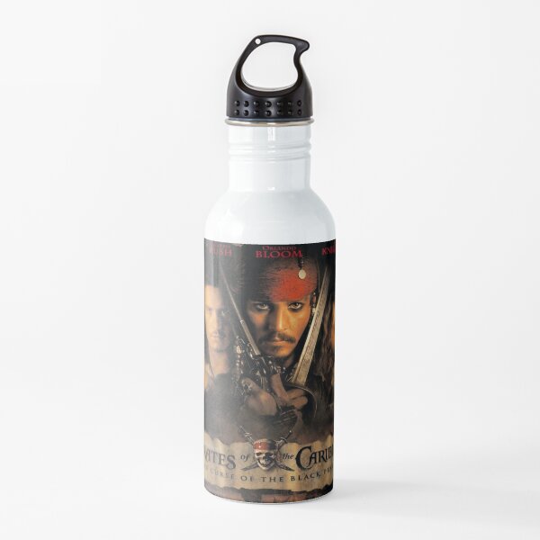 Film Captain Jack Sparrow Pirates Of The Caribbean Series Water Bottle