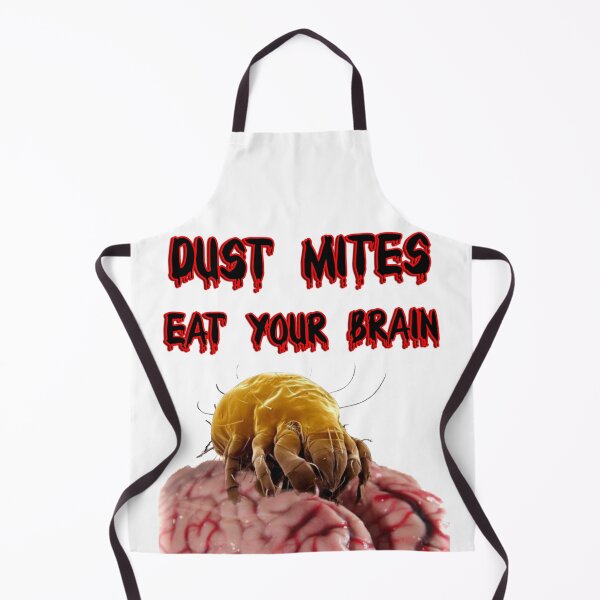 Item preview, Dust mites eat your brain, Disturbing Halloween design designed and sold by HazardPaay.