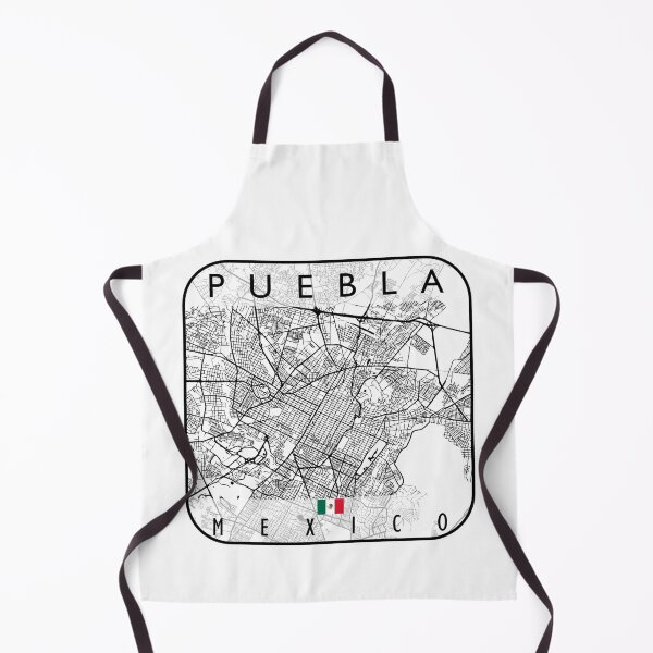 Item preview, PUEBLA MAP MEXICO designed and sold by hatimelhag.