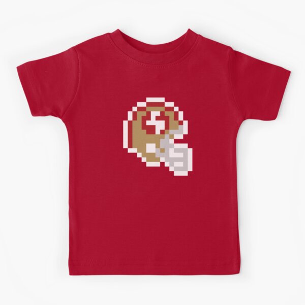 NFL San Francisco 49ers Toddler Boys Football Field Short Sleeve Shirt Size  3T