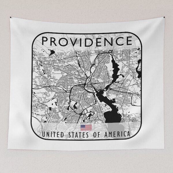 Artikelvorschau, PROVIDENCE KARTE USA entworfen und verkauft von hatimelhag.