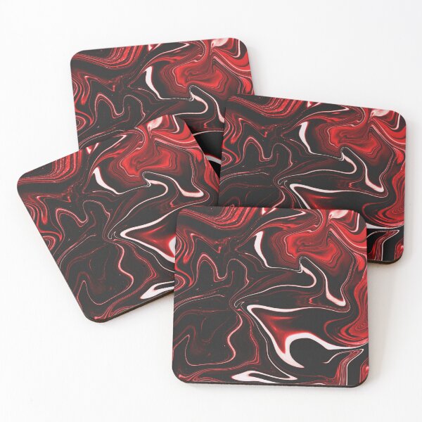 Item preview, Red Palette Abstract Painting Color Study Series D-16 designed and sold by ZekeArtPrints.
