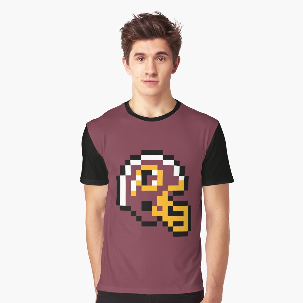 Retro (8-bit) Helmet T-Shirt for Washington Football Fans – Smack Apparel