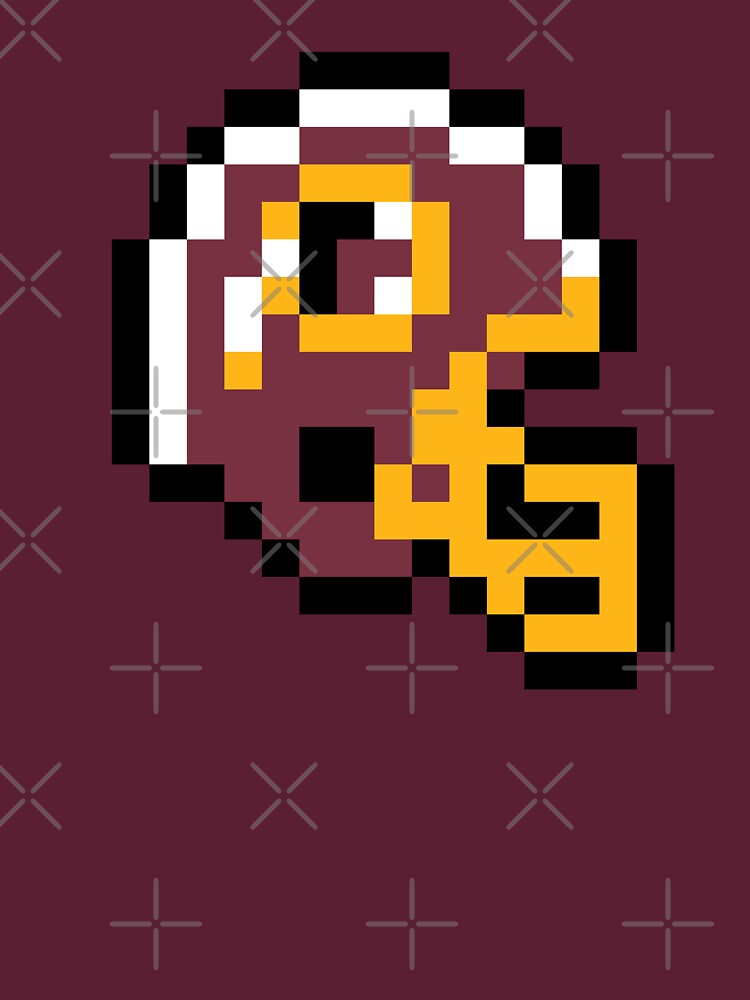 Retro (8-bit) Helmet T-Shirt for Washington Football Fans – Smack Apparel