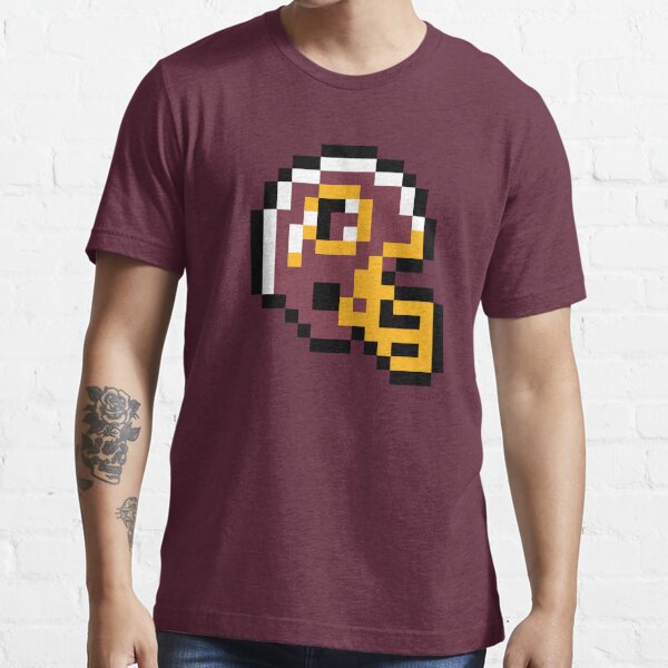 Washington Redskins Retro 8 Bit Helmet Shirt - Bluecat