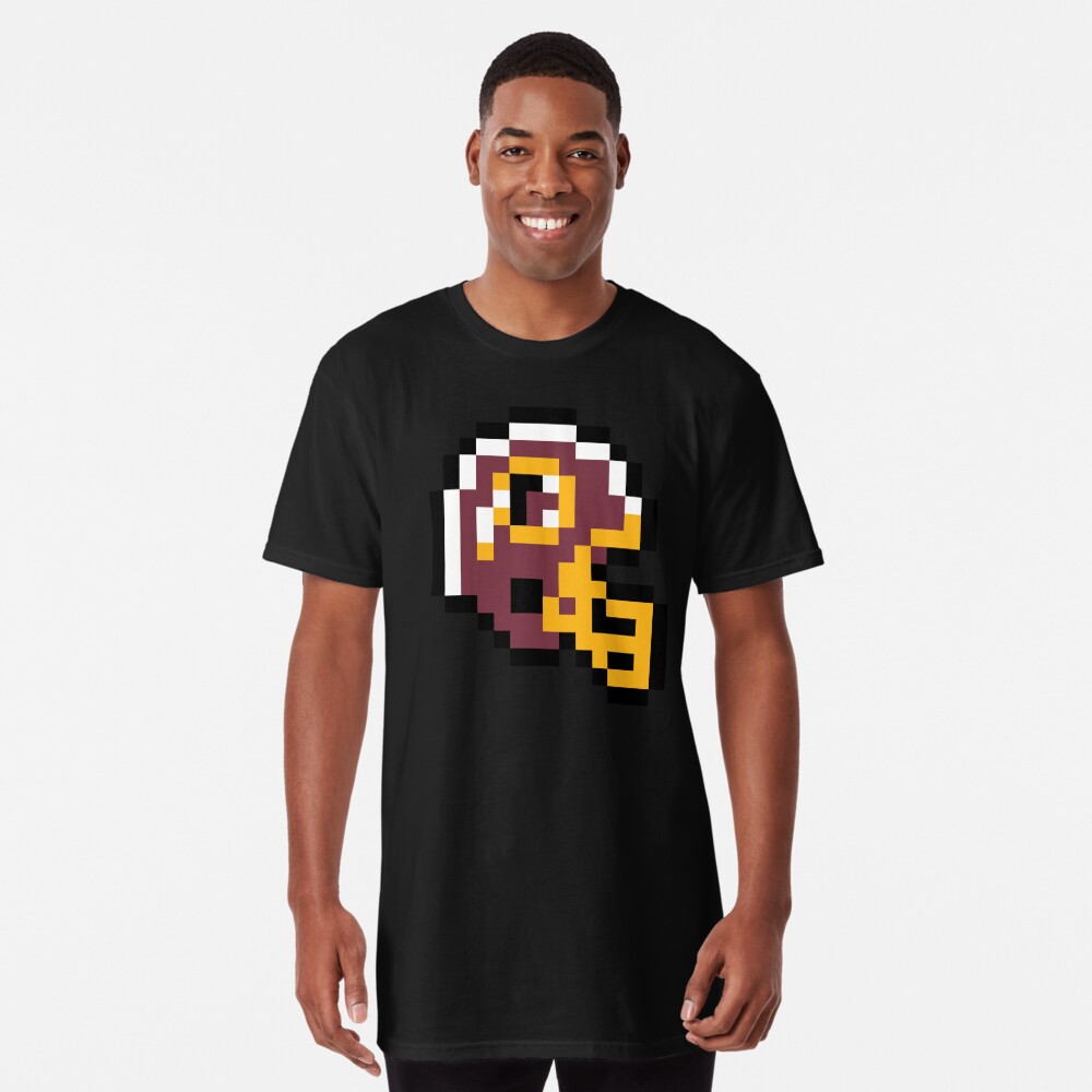 Retro (8-bit) Helmet T-Shirt for Washington Football Fans – Smack Apparel