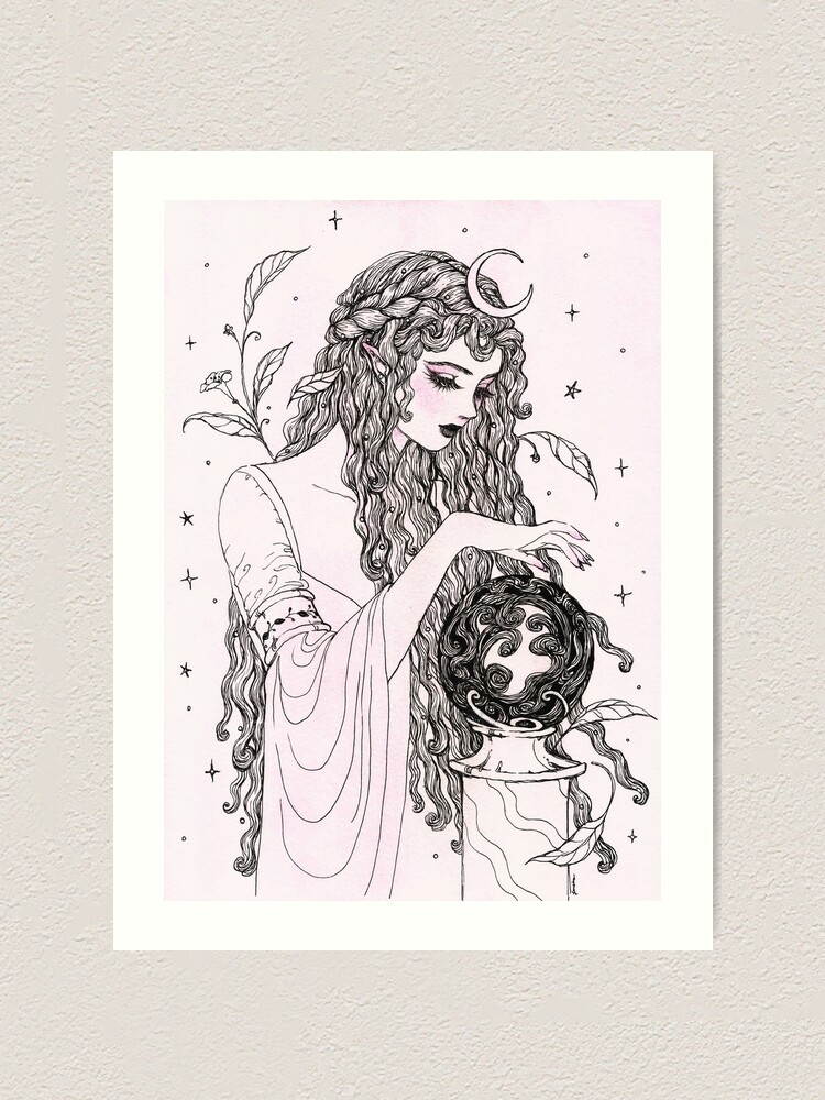 Alternate view of Crystal Ball Art Print