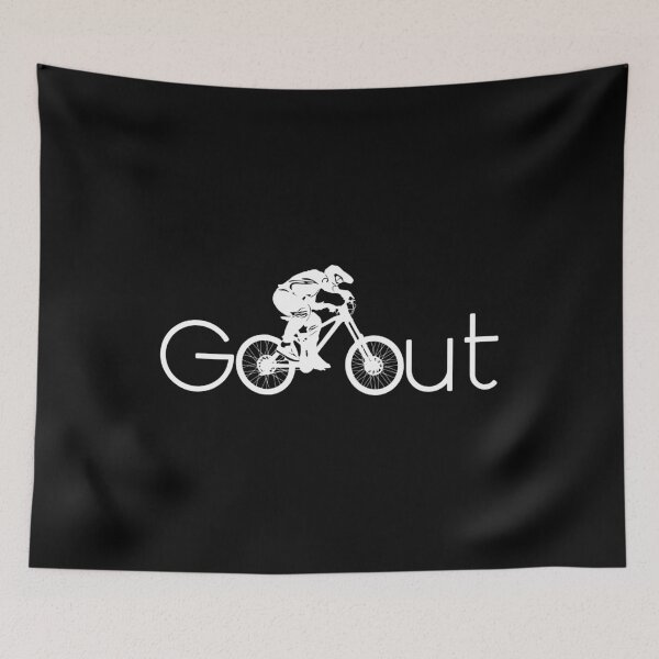 Item preview, Go Out T-Shirt, Bike Lover T-Shirt. Mountain Bike T-Shirt. designed and sold by OAPod.
