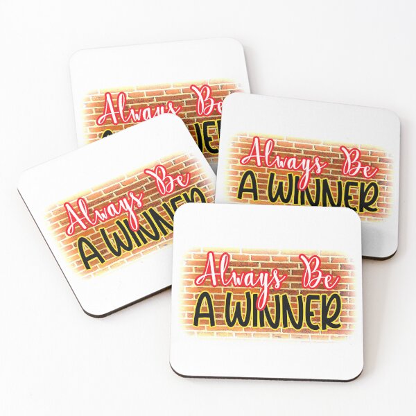 Item preview, Always Be A Winner Brick Background designed and sold by uta917.