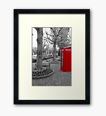 Red Telephone Box Framed Print