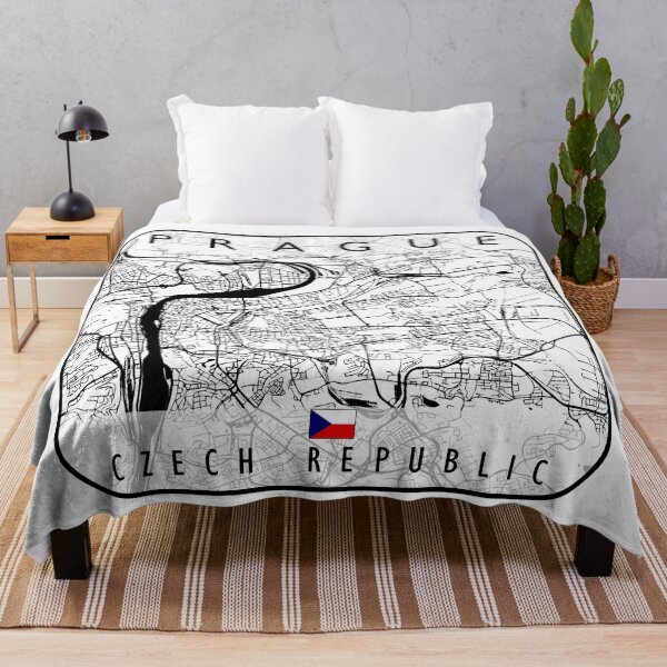 Item preview, PRAGUE MAP CZECH REPUBLIC designed and sold by hatimelhag.