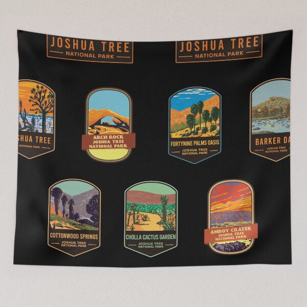 Item preview, Joshua Tree National Park Sticker Pack designed and sold by JordanHolmes.