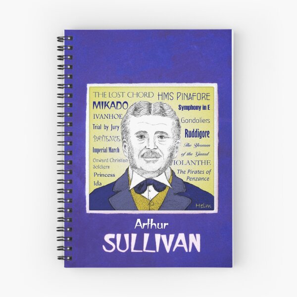 Item preview, Retrato de Arthur Sullivan designed and sold by Paul Helm.