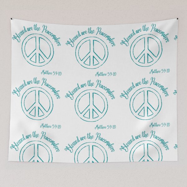 Item preview, Blessed Are the Peacemakers Matthew 5:9:10 designed and sold by GeoTeasters.