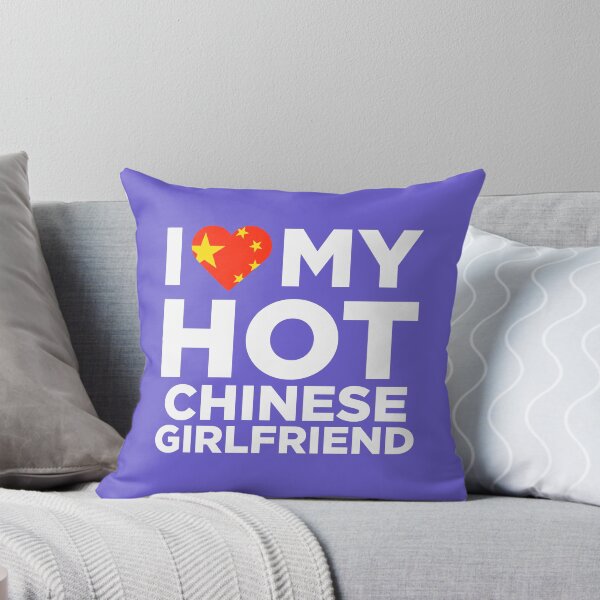Item preview, I Love My Hot Chinese Girlfriend designed and sold by AlwaysAwesome.