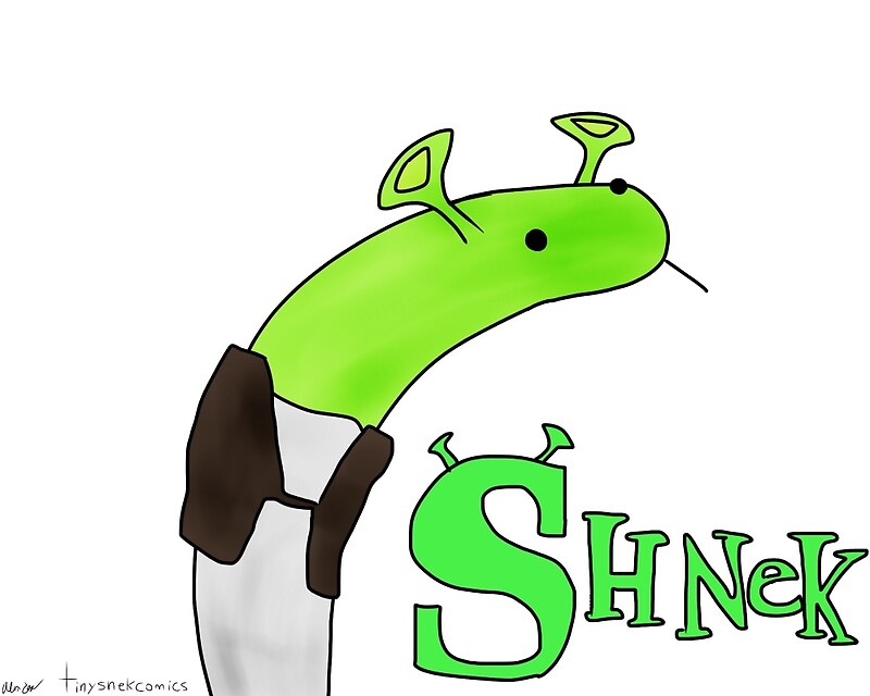 "Shnek - A Tiny Snek Comic" by acohen110  Redbubble