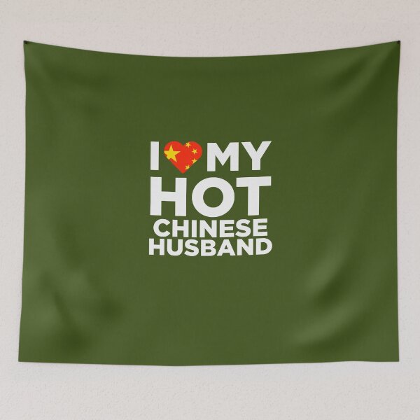 Item preview, I Love My Hot Chinese Husband designed and sold by AlwaysAwesome.