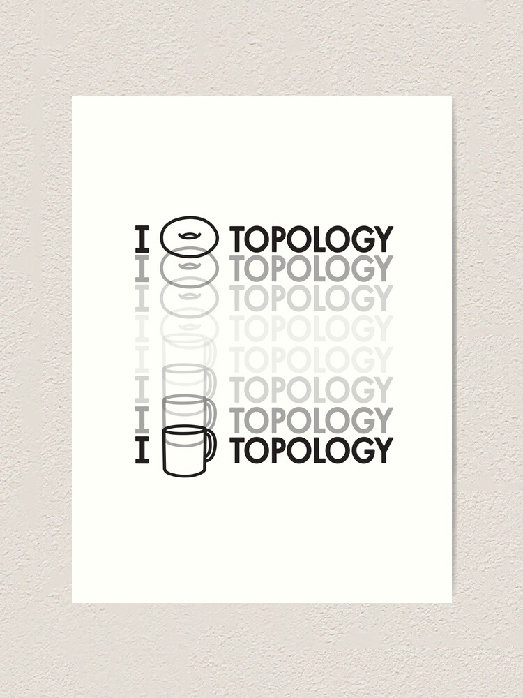 "The donut to cup topology " Art Print for Sale by pollosparatodos