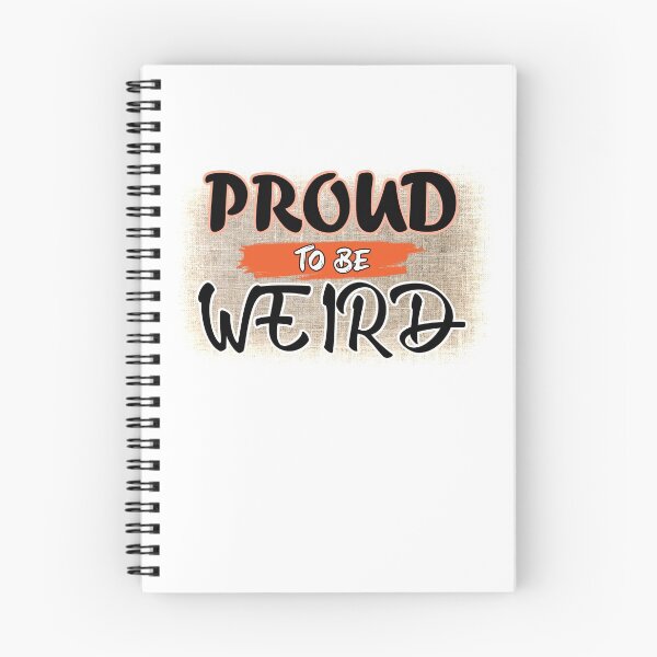 Item preview, Proud To Be Weird With Faded Hemp Sack Background  designed and sold by uta917.