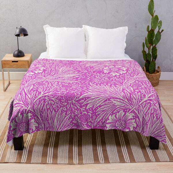 Item preview, Tulip Print Magenta on White - Floral Pattern designed and sold by Kashear.