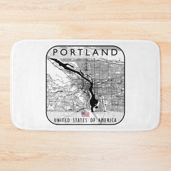Item preview, PORTLAND MAP USA designed and sold by hatimelhag.