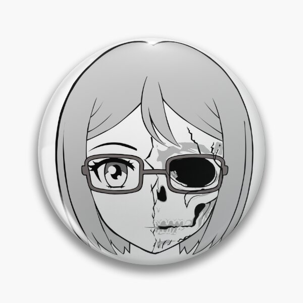 Item preview, Halloween Style Half Skull Shorthair Demon Girl Design designed and sold by anjanaartz.