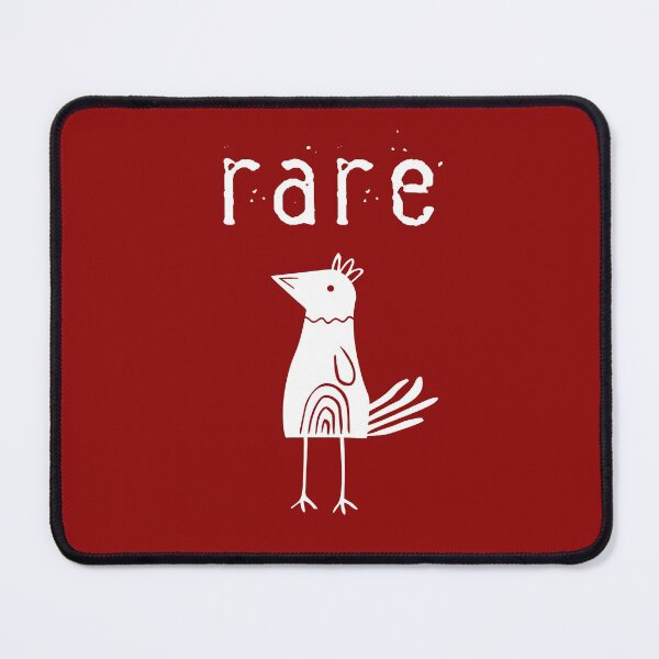 Item preview, Unusual, unique, and fabulous: Rare bird (white text) designed and sold by Ofeefee.
